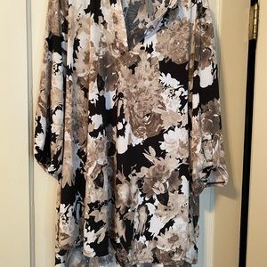 Honeyme 2XXL floral blouse